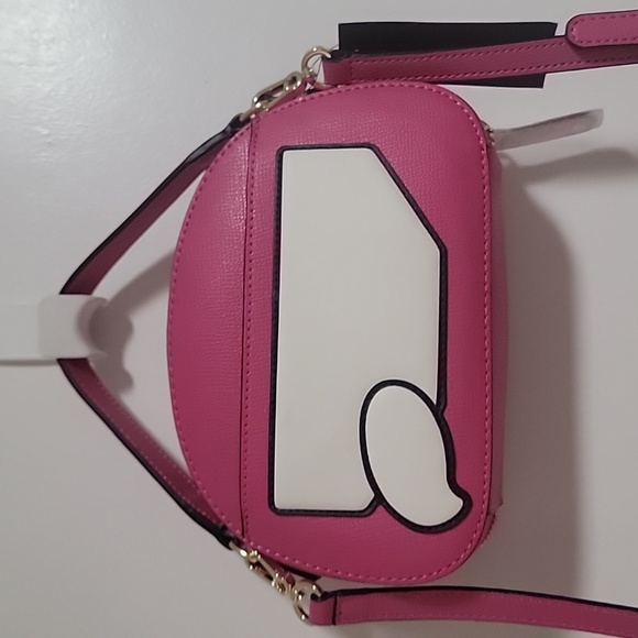 Karl Lagerfeld Women's Pink Cat Crossbody Bag, NWT - Picture 3 of 4
